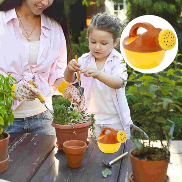 4pcs Lovely Shaped Flower Watering Pot Kids Watering Can Gardening Kettle Tool