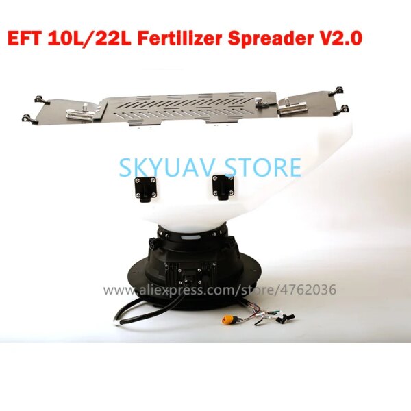 EFT Spreader V2.0 10L 22L Spreading System for Plant Protection Drones E410P E416P E610P E616P E410/E416/E610/E616S