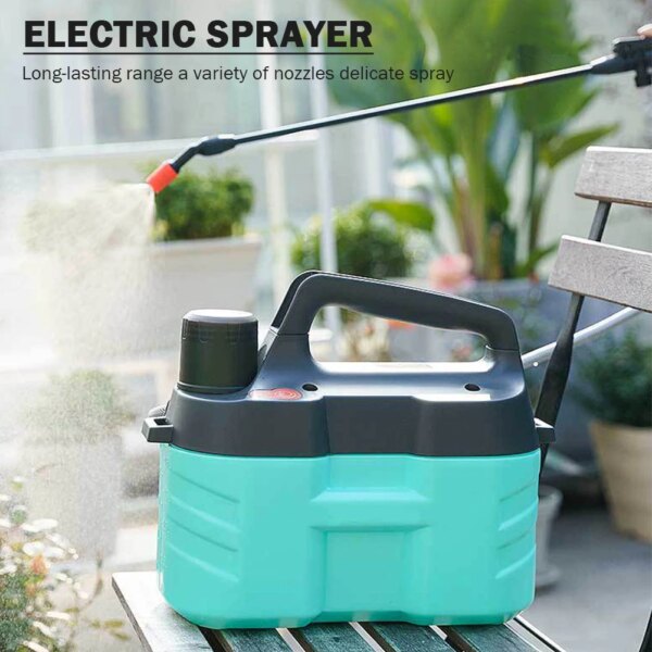 Electric Sprayer Sprinkler 5L Automatic Sprayer Portable Labor-saving Atomization Machine for Fertilization Herbicide